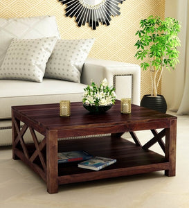 Detec™ Solid Wood Coffee Table -3 Different Finish
