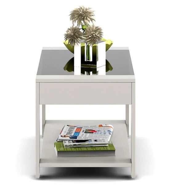 Detec™ Coffee Table - Frosty White Finish