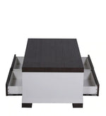 Load image into Gallery viewer, Detec™ Coffee Table with 4 Drawers - Charcoal Oak &amp; White Color
