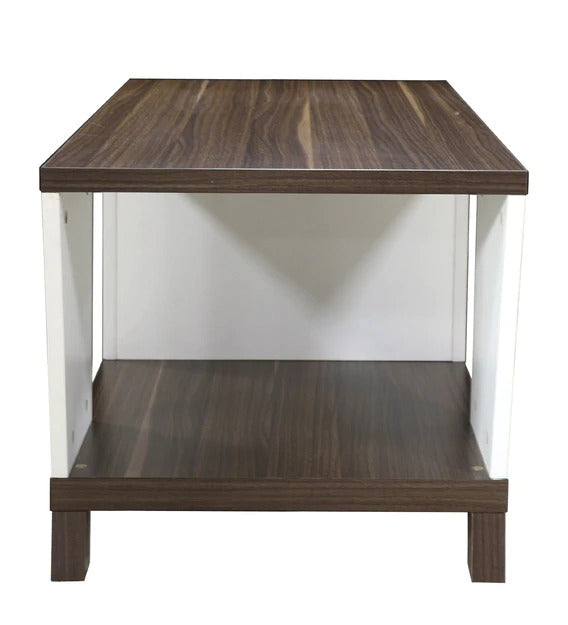 Detec™ Coffee Table in Cairo Walnut & Frosty White Finish