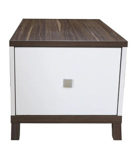 Detec™ Coffee Table in Cairo Walnut & Frosty White Finish