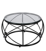Load image into Gallery viewer, Detec™ Round Coffee Table - Glass Top

