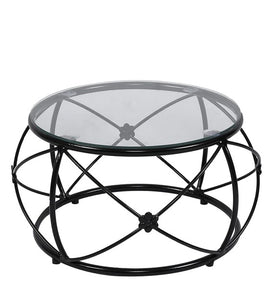 Detec™ Round Coffee Table - Glass Top