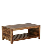 गैलरी व्यूवर में इमेज लोड करें, Detec™ Solid Wood Coffee Table - Rustic Teak Finish
