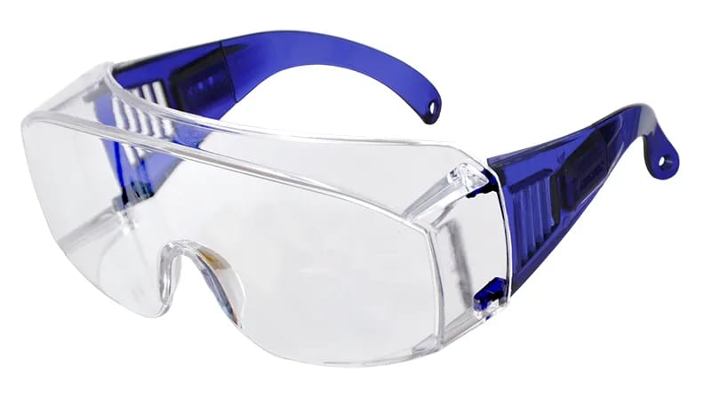 Detec™ क्लियर लेंस ABS सुरक्षा चश्मा 