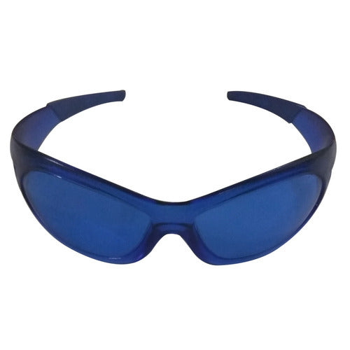 Detec™ Polycarbonate Blue Protective  Safety Goggles