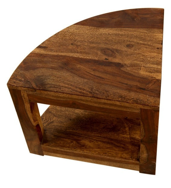 Detec™ Coffee Table With Stools - Honey Finish