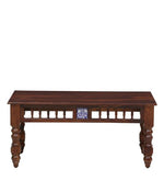 Load image into Gallery viewer, Detec™ Solid Wood Coffee Table Set - Honey Oak Finish
