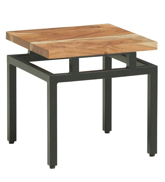 Detec™ Solid Wood Nesting Coffee Table Set - Natural Acacia Finish