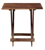 Load image into Gallery viewer, Detec™ Solid Wood Folding Coffee Table Set with 2 Chairs - Provincial Teak Finish
