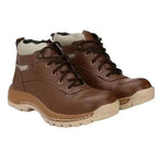 Load image into Gallery viewer, Detec™ Steel Toe Brown Safety Shoes
