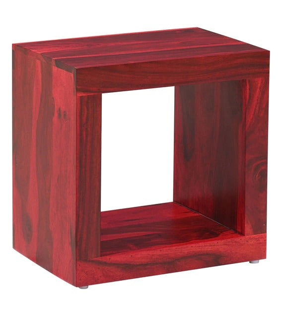 Detec™ Solid Wood End Table - Multicolors