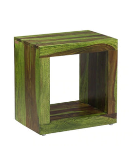 Detec™ Solid Wood End Table - Multicolors