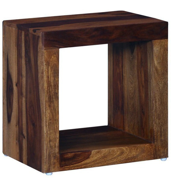 Detec™ Solid Wood End Table - Multicolors