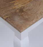 Load image into Gallery viewer, Detec™ Solid Wood End Table - White &amp; Natural Finish
