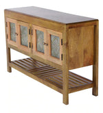 Load image into Gallery viewer, Detec™ Console Table - Teak Finish
