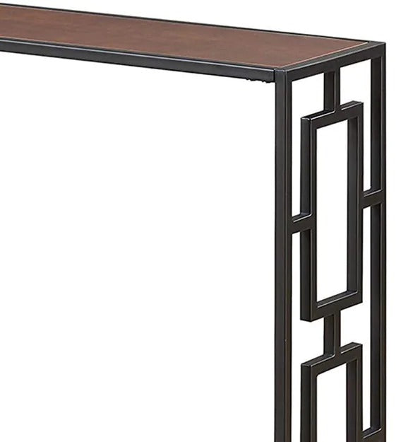 डिटेक™ कंसोल टेबल - भूरा और काला रंग