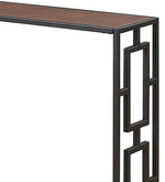 Load image into Gallery viewer, Detec™ Console Table - Brown &amp; Black Colour
