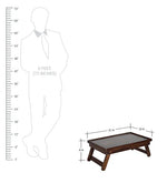 Load image into Gallery viewer, Solid Wood Portable Laptop Table
