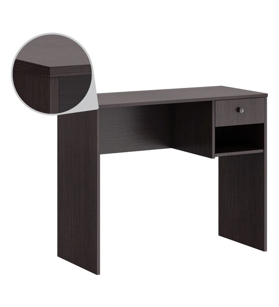 Detec™ Study Table with Drawer - Wenge Finish