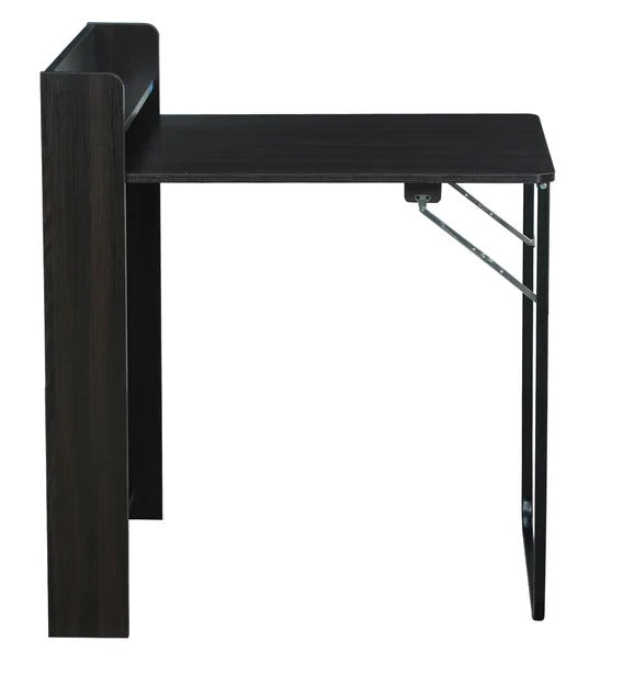 Detec™ Wall Mounted Foldable Study Table - Fumed Oak Finish