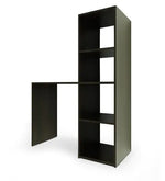 Load image into Gallery viewer, Detec™ Study Desk with both side open storage - Wenge Finish
