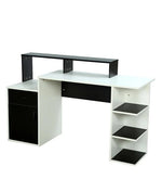 Load image into Gallery viewer, Detec™ Study Table - Wenge &amp; Frosty While Color
