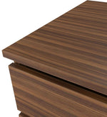 Load image into Gallery viewer, Detec™ Study Table - Matte Walnut Brown Finish
