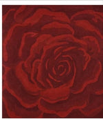Load image into Gallery viewer, Detec™ Rose Pattern Rug - Red 
