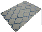 Load image into Gallery viewer, Detec™ Woolen Rug - Blue and Grey 
