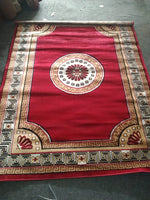 Load image into Gallery viewer, Detec™ Woolen Rug with Designer Borders - Red
