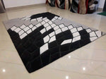 Load image into Gallery viewer, Detec™ Wooolen Rug with Unique Pattern - Black
