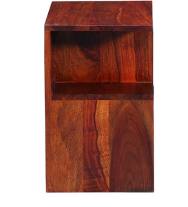 Detec™ Solid Wood LHS Bedside Chest - Honey Oak Finish