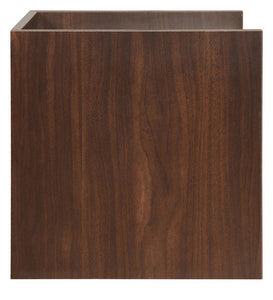  Detec™ Bedside Table With Drawer - Walnut Finish