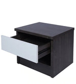 Load image into Gallery viewer, Detec™ Nightstand With Drawer - Charcoal &amp; Belevedere Oak Finish
