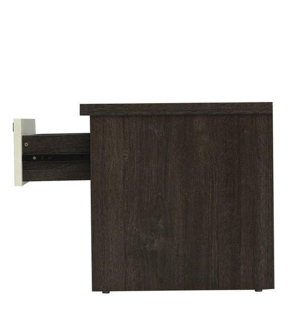 Detec™ Nightstand With Drawer - Charcoal & Belevedere Oak Finish