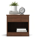 Load image into Gallery viewer,  Detec™ Bedside Table - Brazilian Walnut Finish
