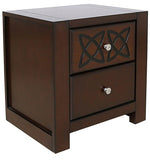 Load image into Gallery viewer, Detec™ Bedside Chest - Wenge Color
