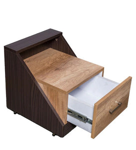 Detec™ BedSide Table - Oak Finish