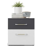 Load image into Gallery viewer, Detec™ Bedside Table - Frosty White Color
