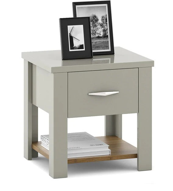 Detec™ Night stand - Natural Teak Finish