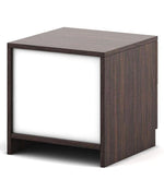 Load image into Gallery viewer, Detec™ Bedside Table - Choco Walnut Finish
