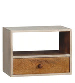 Load image into Gallery viewer, Detec™ Wall mounted Night Stand with single drawer
