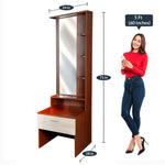 Load image into Gallery viewer, Detec™ Dressing Table - American Walnut Finish
