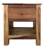 Load image into Gallery viewer, Detec™ Night Stand - Teak Finish
