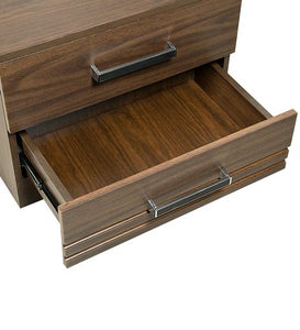 Detec™ Bed Side table with 2 Drawer - Wenge Finish