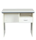 गैलरी व्यूवर में इमेज लोड करें, Detec™ Office Table with Single Drawer - Wenge &amp; White Color

