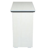 गैलरी व्यूवर में इमेज लोड करें, Detec™ Office Table with Single Drawer - Wenge &amp; White Color
