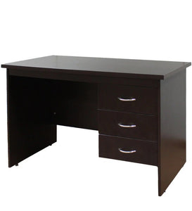 Detec™ Study Table with 3 Drawers - Wenge Finish