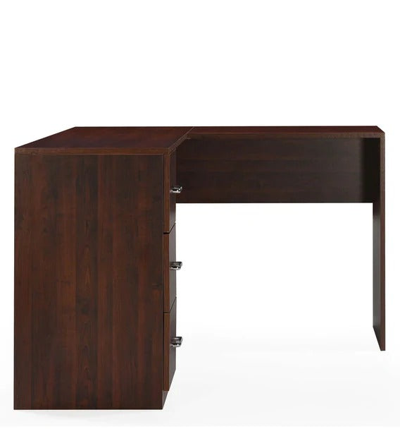 Detec™ Office Table - Walnut Brown Color